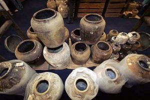 Image: Part of the recovered items."