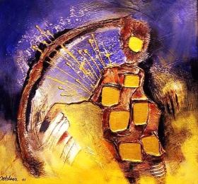 Image: Painting by Gerard Oetelaar."
