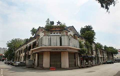 Image: There are many dilapidated buildings in George Town, 212 at last count, and a five-year plan is in the making to have them spick and span."