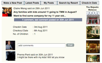 Afbeelding: Een screenshot van de applicatie op Facebook"
