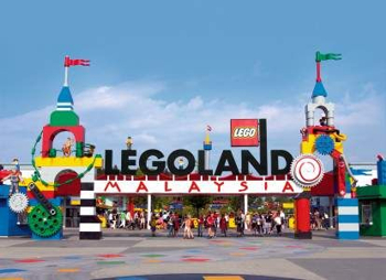 Afbeelding: De ingang van Legoland Malaysia"