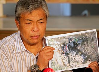 Afbeelding: Doden bij stormaanval Sabah."