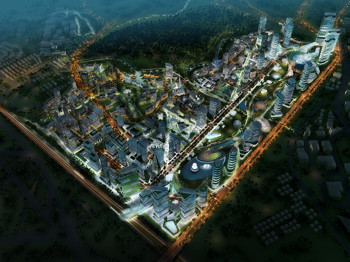 Afbeelding: Bandar Malaysia concept foto 1."