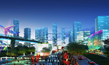 Afbeelding: Bandar Malaysia concept foto 2."
